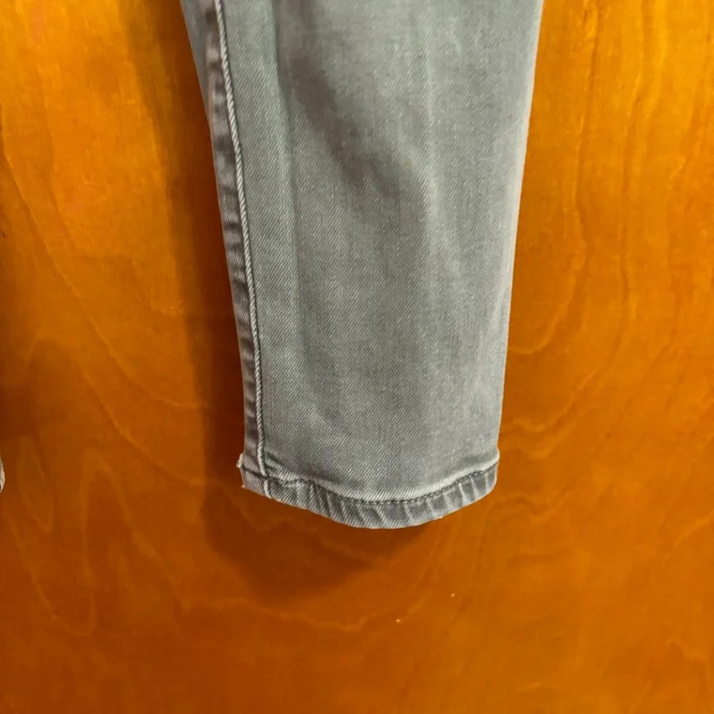 AMERICAN EAGLE JEANS 4 Green‎ Super Stretch Distressted